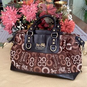 COACH Satchel bag ( not sure if authentic but in great condition .